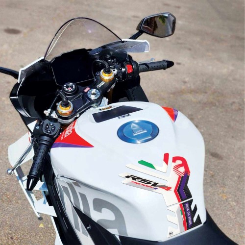 Paraserbatoio 3D protezione moto compatibile con Aprilia RSV4 Factory 2023