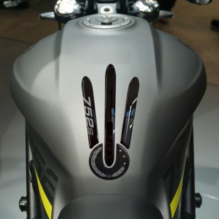 Paraserbatoio 3D protezione serbatoio moto compatibile con Benelli 752s 2020-23