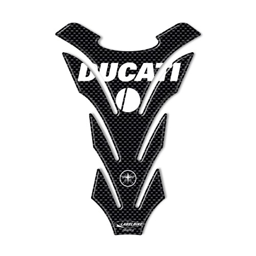 ADHESIVOS PROTECCIÓN DEPÓSITO en Resina 3D Protección DEPÓSITO para MOTOCICLETAS DUCATI DE CARBONO
