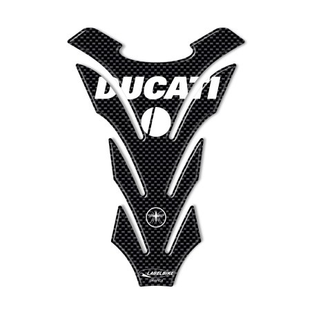ADHESIVOS PROTECCIÓN DEPÓSITO en Resina 3D Protección DEPÓSITO para MOTOCICLETAS DUCATI DE CARBONO