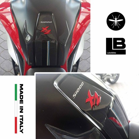 Paraserbatoio adesivi serbatoio gel 3D per moto compatibile BMW S1000XR 2020-2021