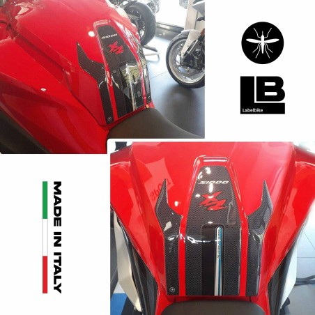 Paraserbatoio adesivi serbatoio gel 3D per moto compatibile BMW S1000XR 2020-2021