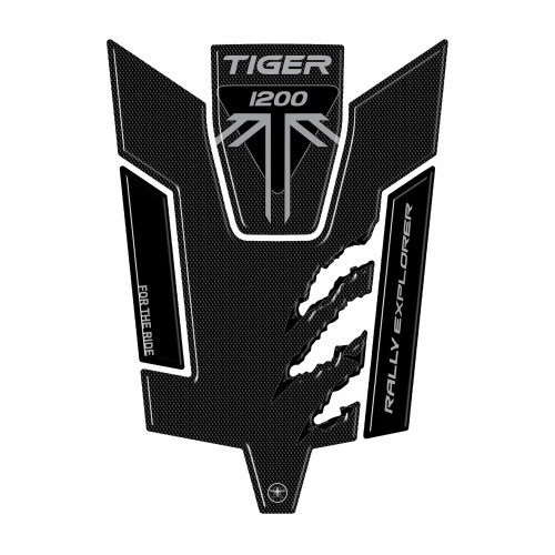 Protector de depósito adhesivo 3D compatible Triumph Tiger 1200 Rally Explorer 2023 2