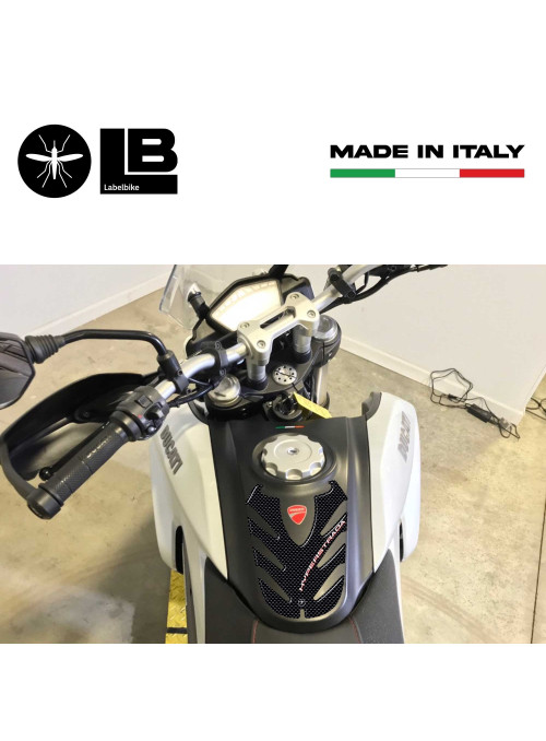 CARBON 3D GEL ADHESIVE SEAL compatible for DUCATI HYPERSTRADA MOTORCYCLE 2