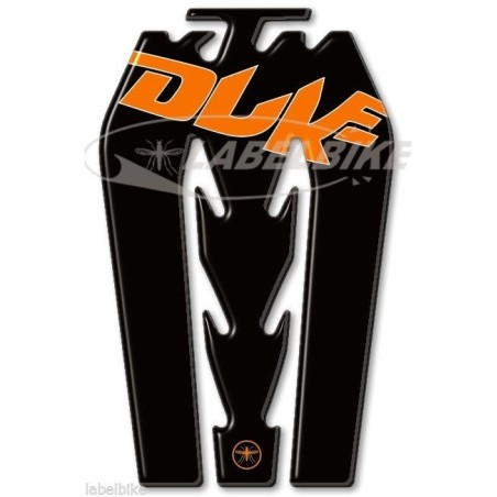 PROTECCIÓN DEPÓSITO ADHESIVO 3D en GEL RESINA compatible para MOTOCICLETAS KTM DUKE-SUPER DUKE