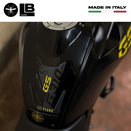 Paraserbatoio Adesivo 3D moto compatibile con BMW G 310 GS 40th ann. 2017-2023