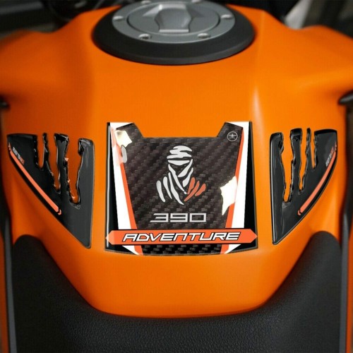 Paraserbatoio Adesivo 3D per serbatoio Moto compatibile KTM 390 adventure 