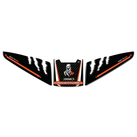 Paraserbatoio Adesivo 3D per serbatoio Moto compatibile KTM 390 adventure 