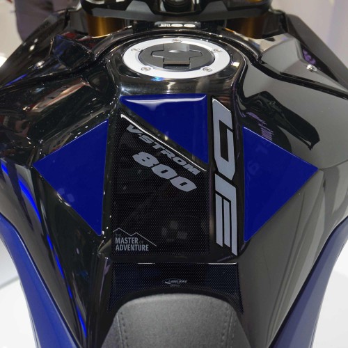 Paraserbatoio Adesivo 3D protezione moto compatibili con Suzuki V-Strom 800DE