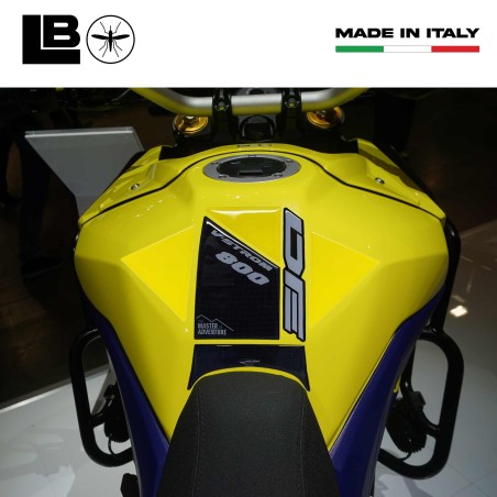Paraserbatoio Adesivo 3D protezione moto compatibili con Suzuki V-Strom 800DE