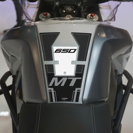 Protector de depósito adhesivo 3D Protección del depósito de motocicleta compatible con CFMOTO 650MT