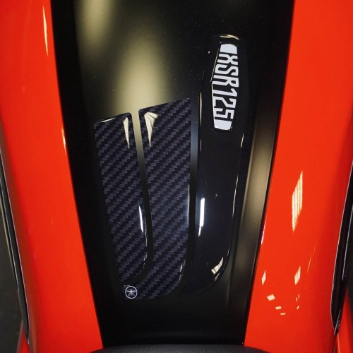 Paraserbatoio adesivo 3D Protezione serbatoio moto compatibile con Yamaha XSR125