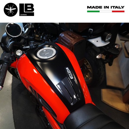 Paraserbatoio adesivo 3D Protezione serbatoio moto compatibile con Yamaha XSR125