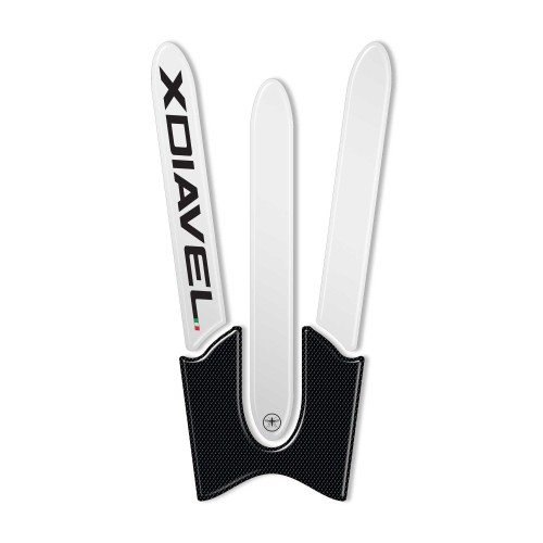SURFACE ADHESIVE 3D RESINE CARBONE GEL compatible avec DUCATI XDIAVEL MOTORCYCLE