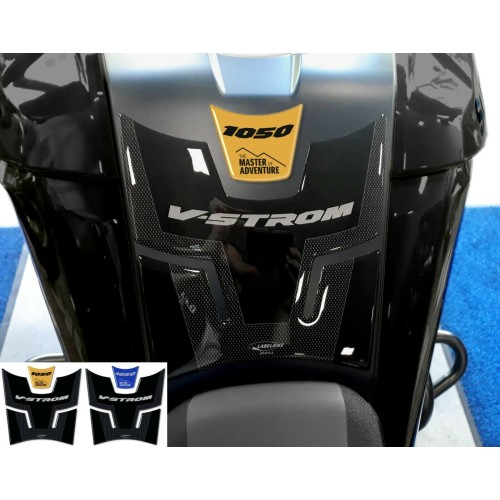 PARASERBATOIO ADESIVO 3D RESINA GEL per MOTO compatibile SUZUKI V-STROM 1050 
