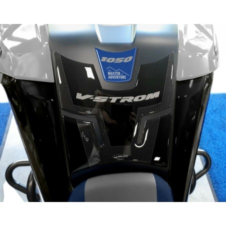PARASERBATOIO ADESIVO 3D RESINA GEL per MOTO compatibile SUZUKI V-STROM 1050 