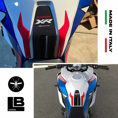 Selbstklebender 3D Tankschutz Motorrad kompatibel BMW S1000XR Sport 2020-2021 2