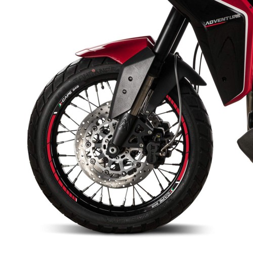 Kit strisce adesive per cerchi moto compatibili con Moto Morini X-CAPE 2022