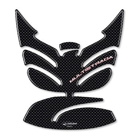 PROTECCIÓN DEPÓSITO 3D CARBON LOOK compatible con MOTOCICLETAS DUCATI MULTISTRADA 950 de 2017
