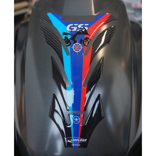 Protector de depósito de gel 3D compatible con motocicletas BMW Anniversary