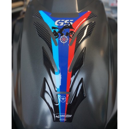 Protector de depósito de gel 3D compatible con motocicletas BMW Anniversary
