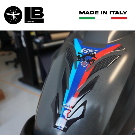 Protector de depósito de gel 3D compatible con motocicletas BMW Anniversary
