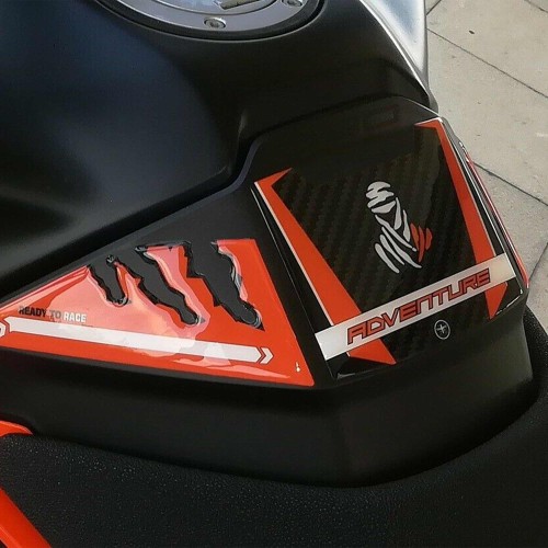PARASERBATOIO ADESIVO in RESINA GEL 3D compatibile con KTM 890 e 790 ADVENTURE