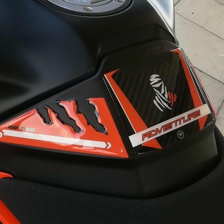 PARASERBATOIO ADESIVO in RESINA GEL 3D compatibile con KTM 890 e 790 ADVENTURE