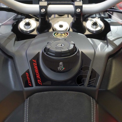 Paraserbatoio Adesivo protezione moto compatibile con Aprilia Tuareg 660 2024