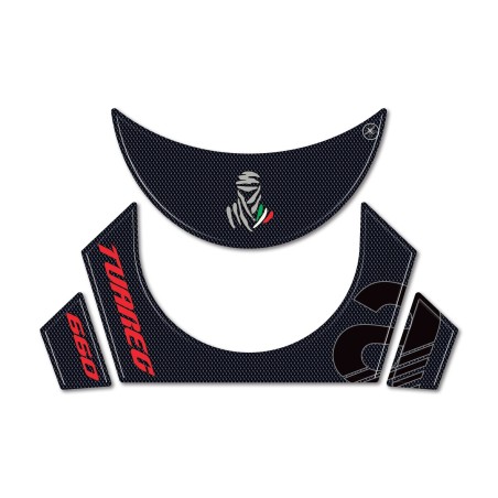 Paraserbatoio Adesivo protezione moto compatibile con Aprilia Tuareg 660 2024