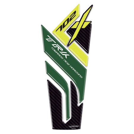 Paraserbatoio adesivo protezione serbatoio compatibile con Benelli TRK 702x