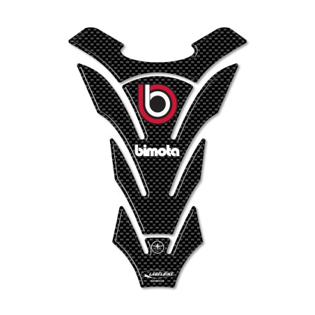 BIMOTE TANK PAD PEGATINAS DE RESINA DE CARBONO 3D compatibles con MOTOCICLETAS