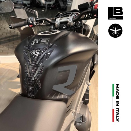 Paraserbatoio Gel 3D per moto compatibile con Triumph Street Triple R 2009-2022