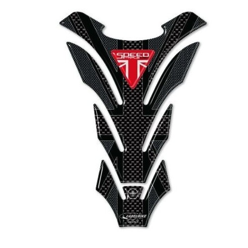 Protector de depósito de gel 3D para motos Triumph Speed Triple 1050 compatibles con Union Jack 2