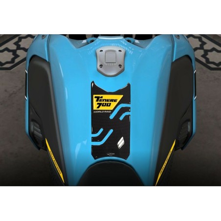 Paraserbatoio gel 3D per moto compatibile Yamaha tenere 700 tènèrè rally edition