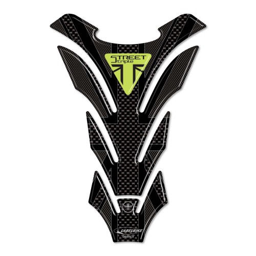 3D gel tank protector for Triumph Street Triple Union Jack compatible bikes 2