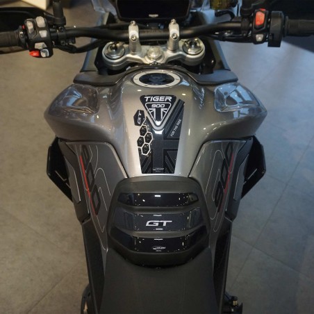 3D-Aufkleber-Set für Motorrad-Tankschutz, kompatibel mit Triumph Tiger 900 GT