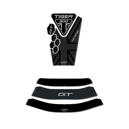 Kit Protezione Adesivi 3D Serbatoio Moto compatibile con Triumph Tiger 900 GT