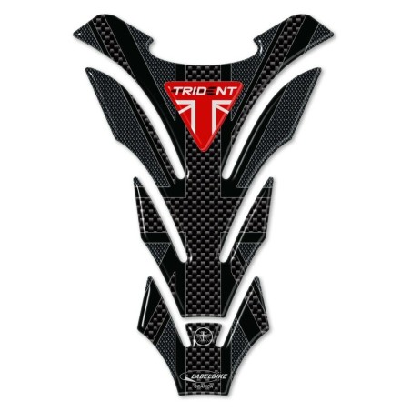 Paraserbatoio in resina 3D per moto compatibile Triumph Trident 660 union jack