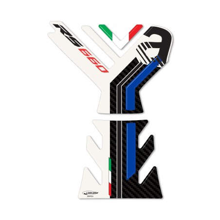 Paraserbatoio moto Adesivo 3D compatibile con Aprilia RS 660 Limited Edition