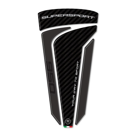 Protector Depósito Adhesivo 3D compatible con Ducati Supersport 950 2021-2024