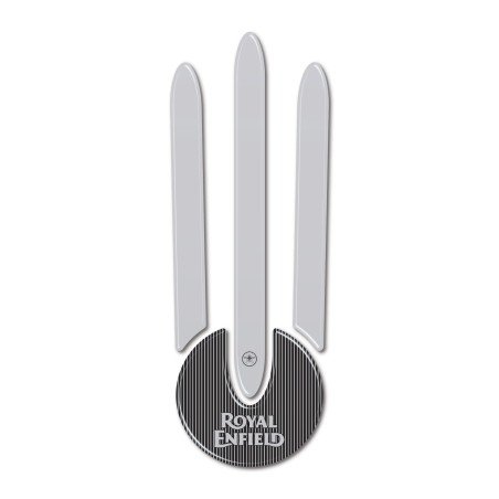 Paraserbatoio Moto Adesivo in resina gel 3D compatibile con Royal Enfield