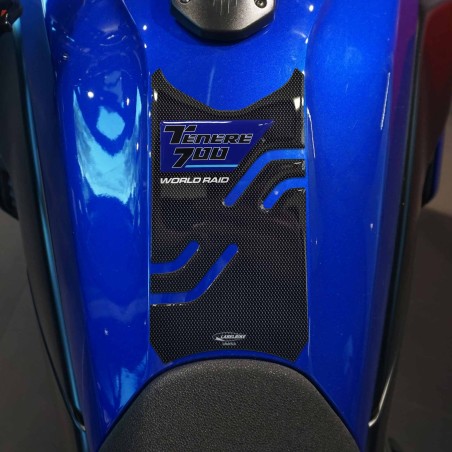 Protector depósito moto adhesivo resina gel 3D compatible con Yamaha Tenere 700 2023