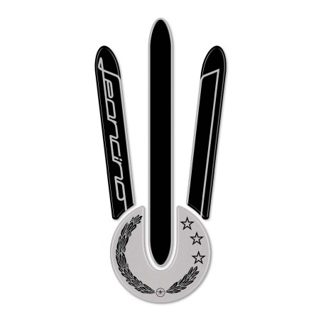 3D gel resin tank pad for motorcycle protection compatible with Benelli Leoncino 500