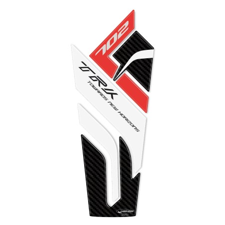 Paraserbatoio resina gel 3D protezione moto compatibile con Benelli TRK 702