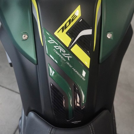 Paraserbatoio resina gel 3D protezione moto compatibile con Benelli TRK 702