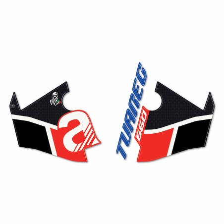 Protezione cupolino moto Adesivi 3D compatibili con Aprilia Tuareg 660 Podium