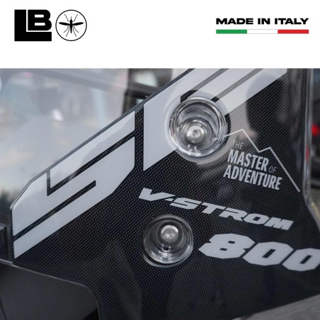 Adhesivo de Gel 3D para protección de parabrisas de motocicleta compatible con Suzuki V-Strom 800SE