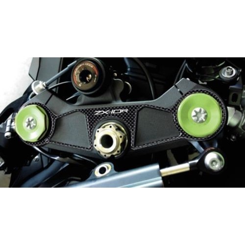 PROTEZIONE gel 3D PIASTRA FORCELLA compatibile per MOTO KAWASAKI ZX-10R dal 2016