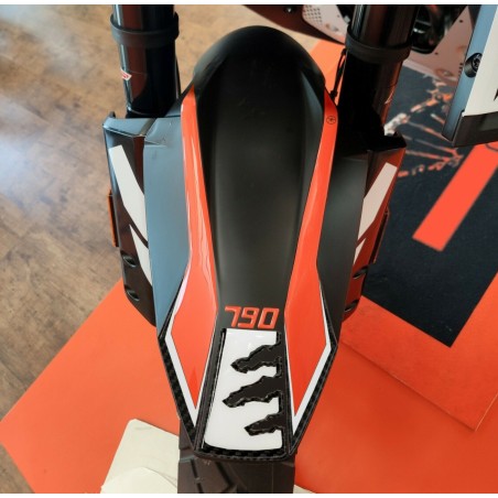 PROTEZIONE PARAFANGO ANTERIORE adesivi 3D per MOTO compatibili KTM 790 ADVENTURE 